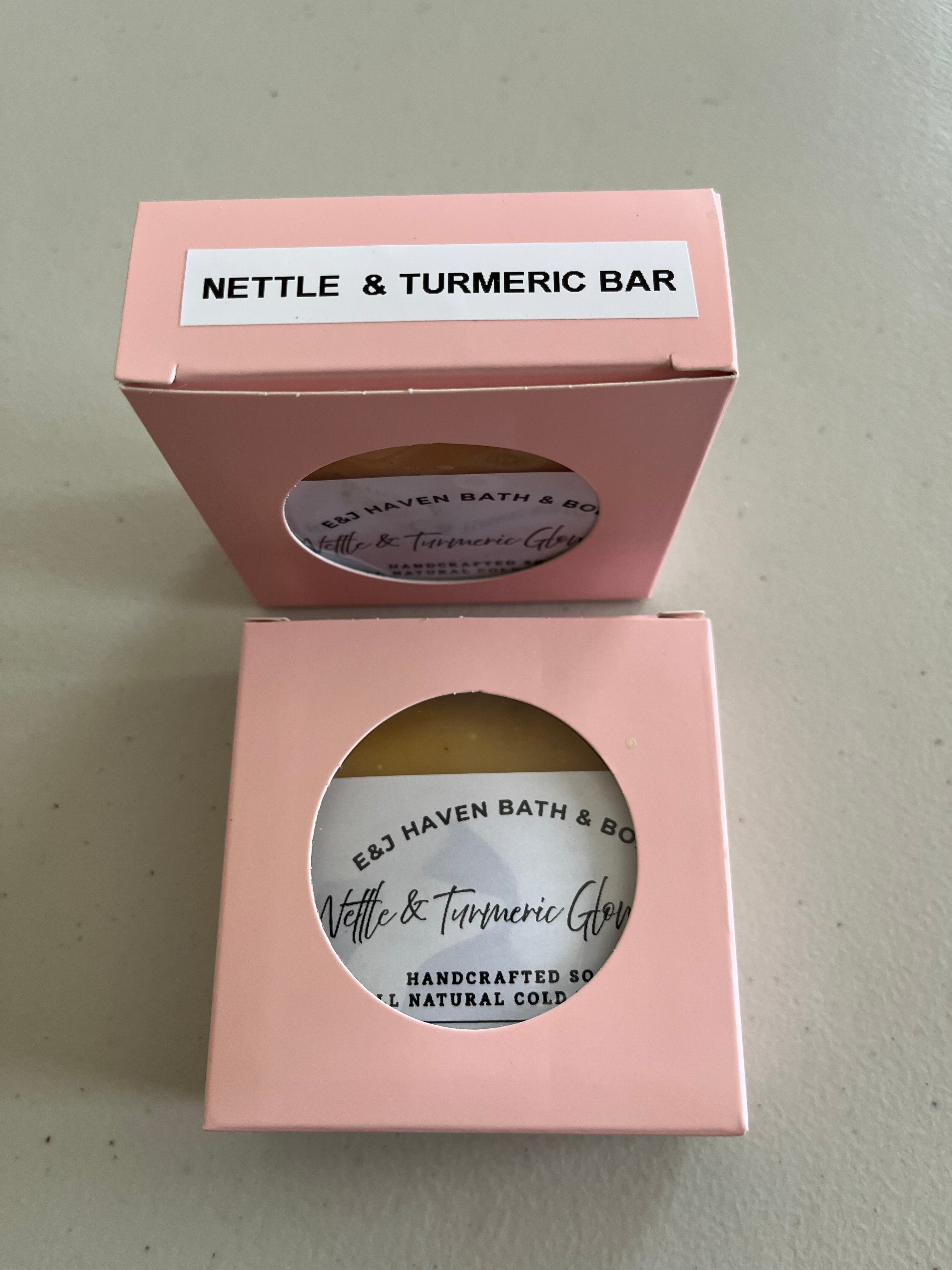 Nettle & Turmeric Glow Bar $8.00 each