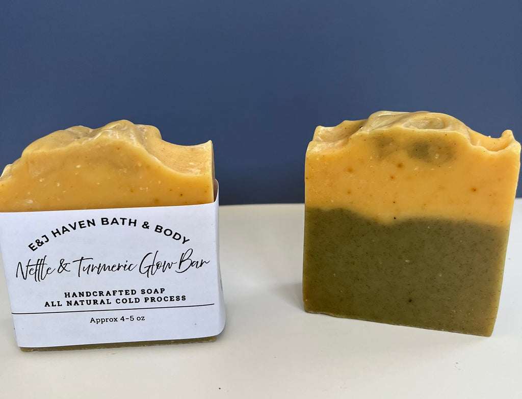 Nettle & Turmeric Glow Bar $8.00 each