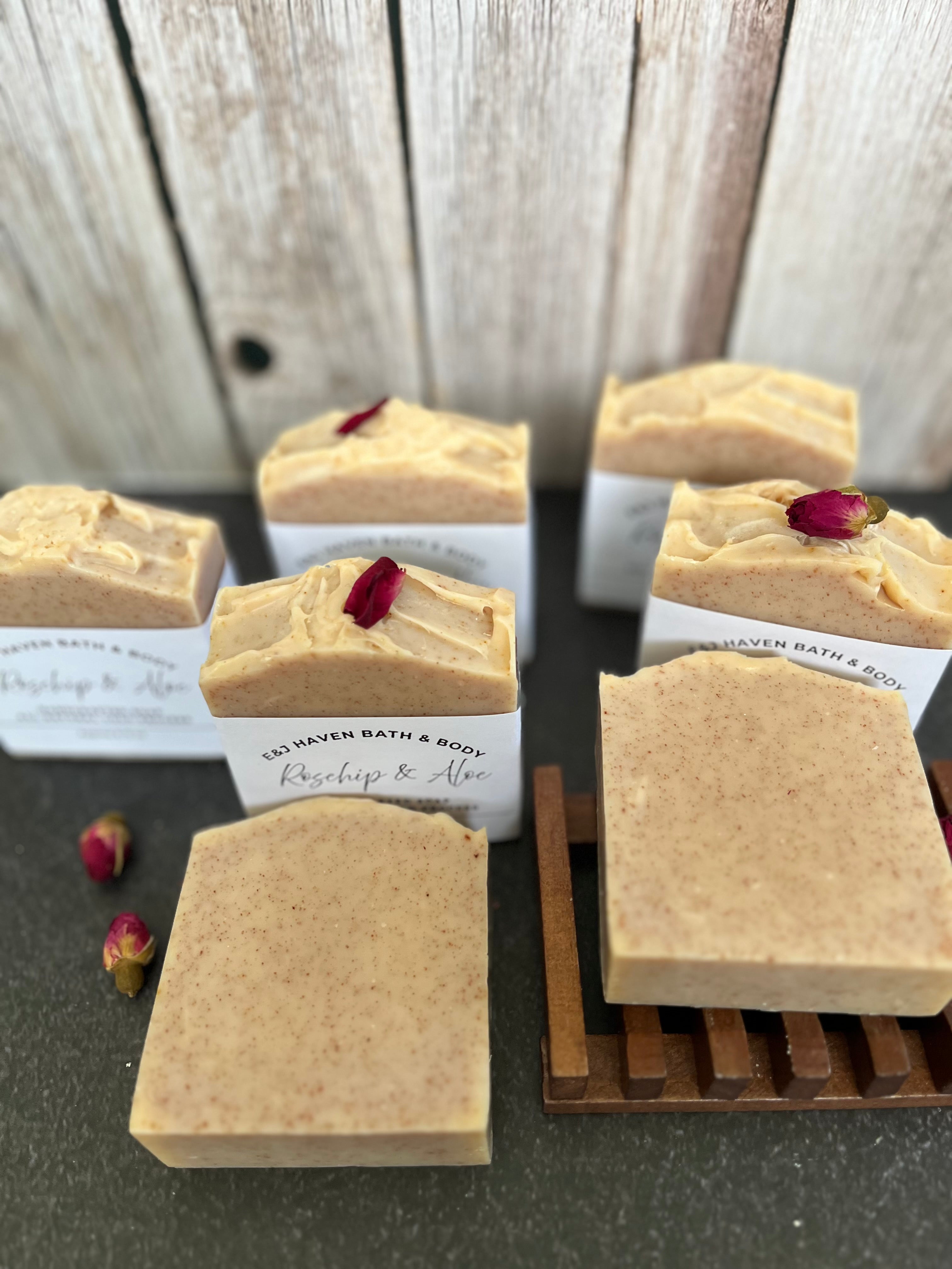 Rosehip & Aloe scented $ 7.50 each