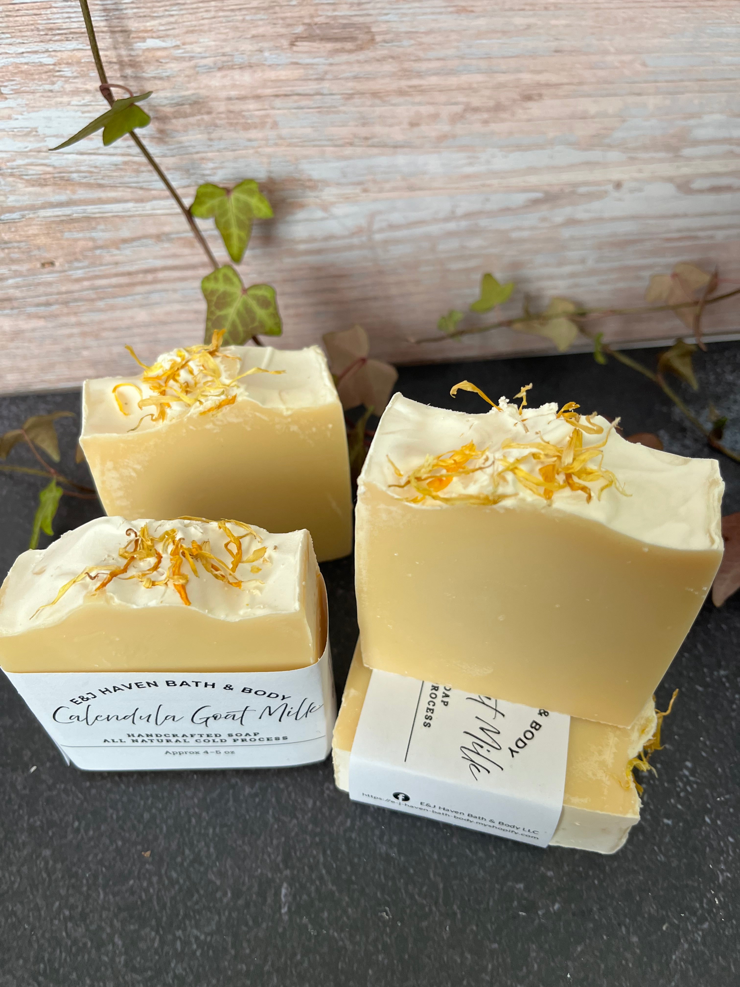 Calendula + Goat Milk $7.75 each