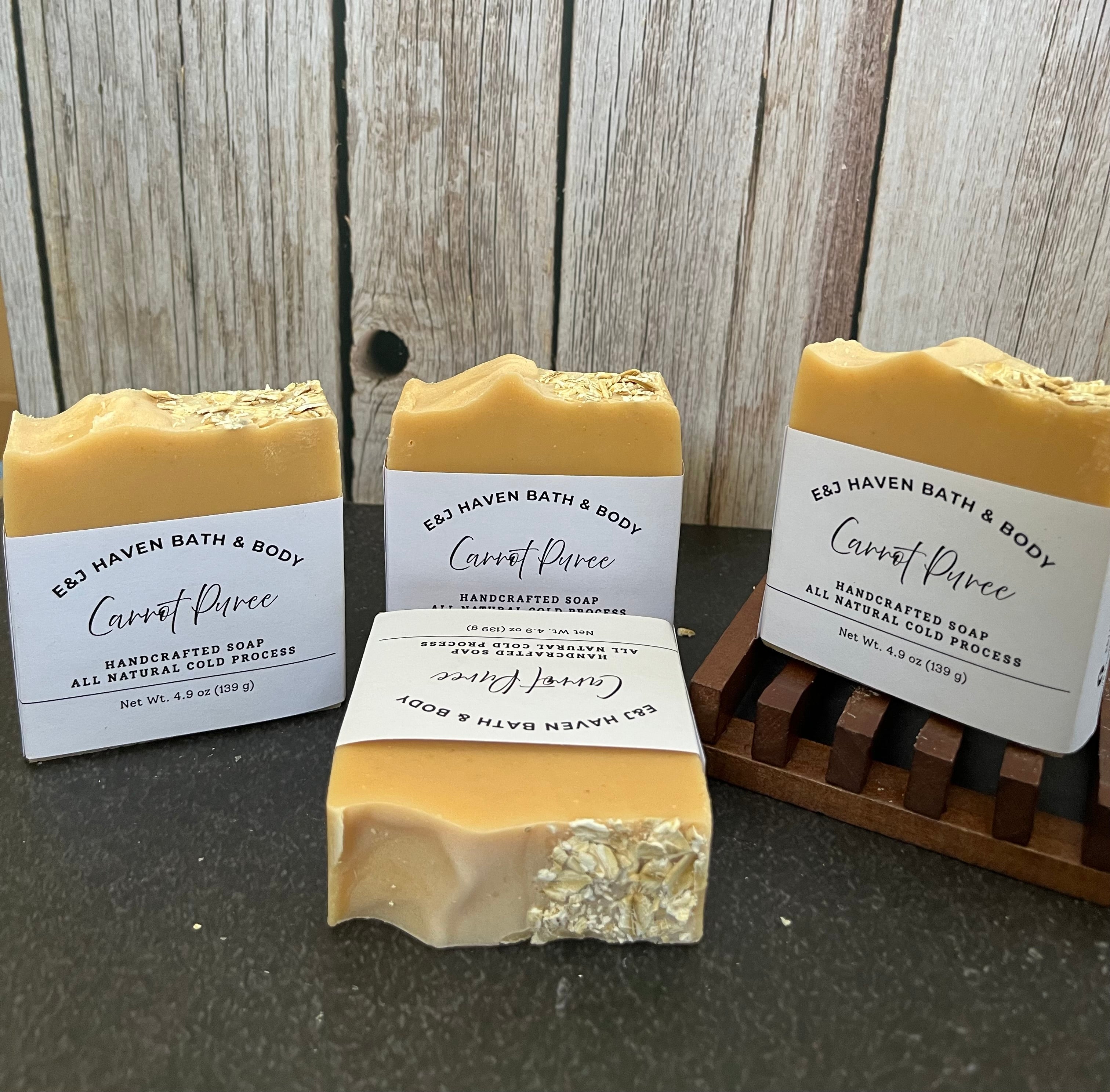 Carrot Purée Glow Soap $ 7.75 each