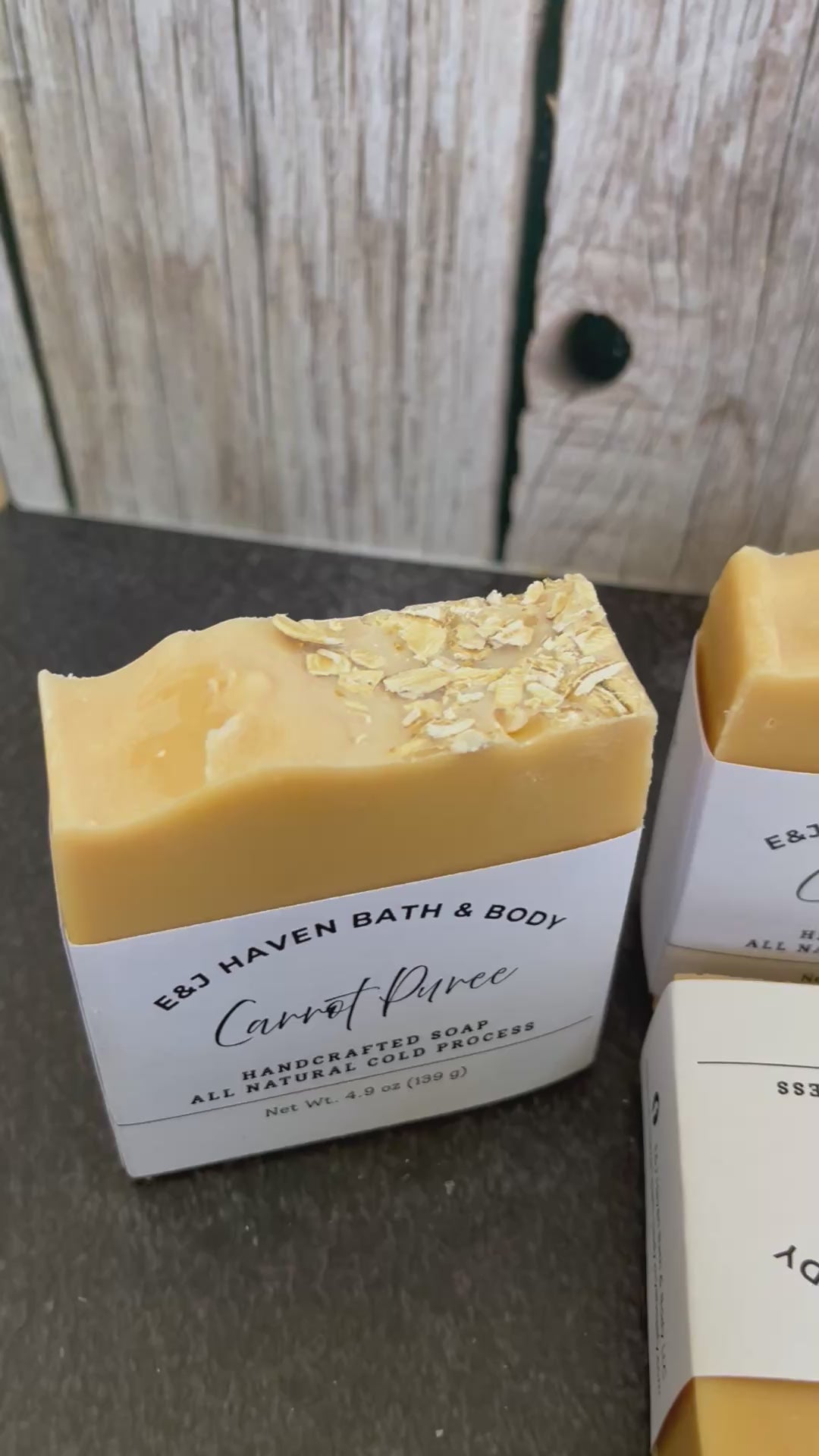 Carrot Purée Glow Soap $ 7.75 each